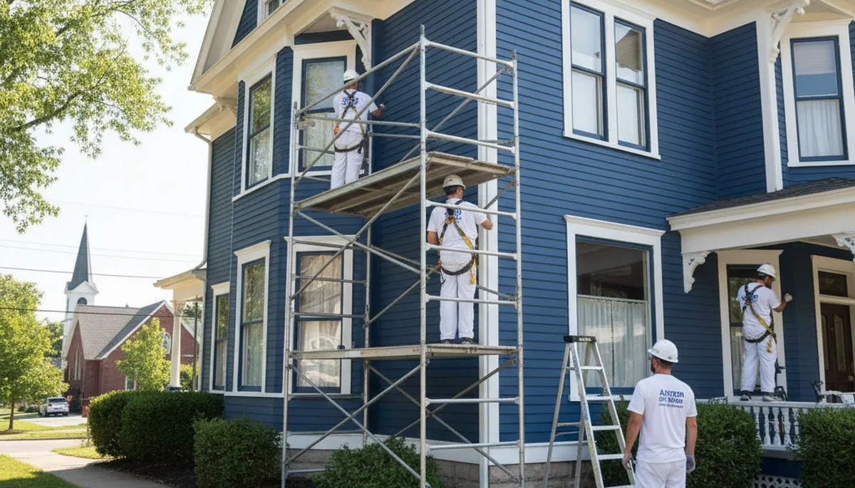 Painting contractors in Buffalo, NY providing professional interior and exterior painting services