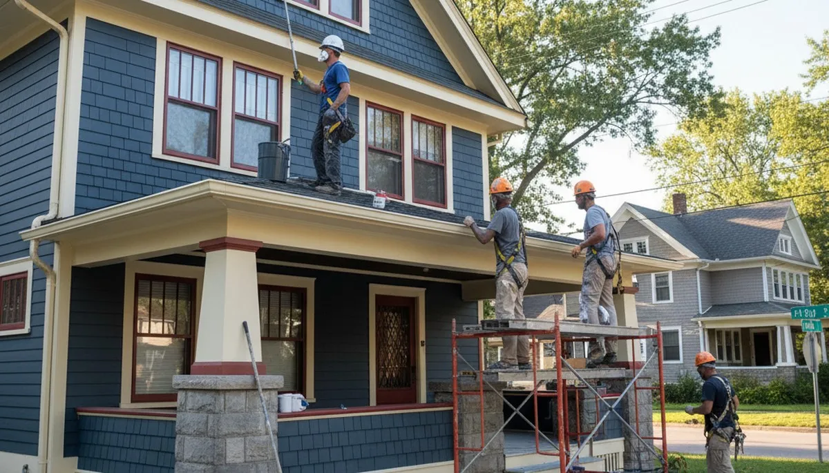Painting contractors in Buffalo, NY providing professional interior and exterior painting services