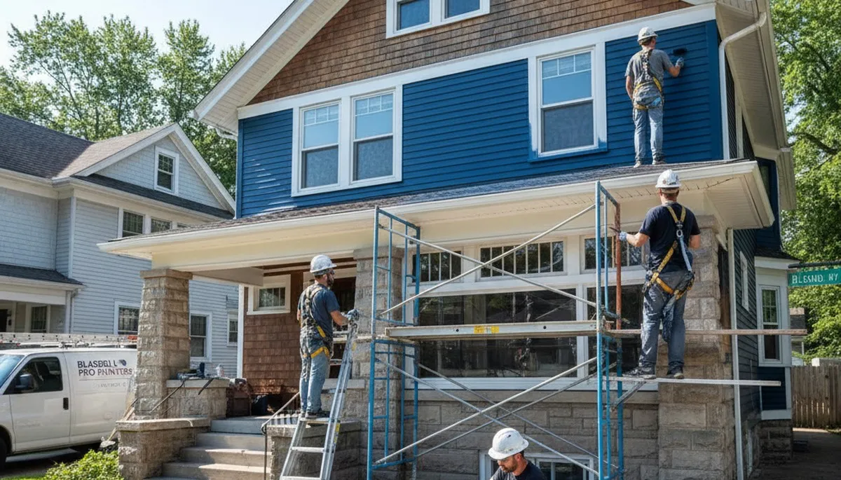 Professional painting contractors in Buffalo, NY providing interior and exterior painting services