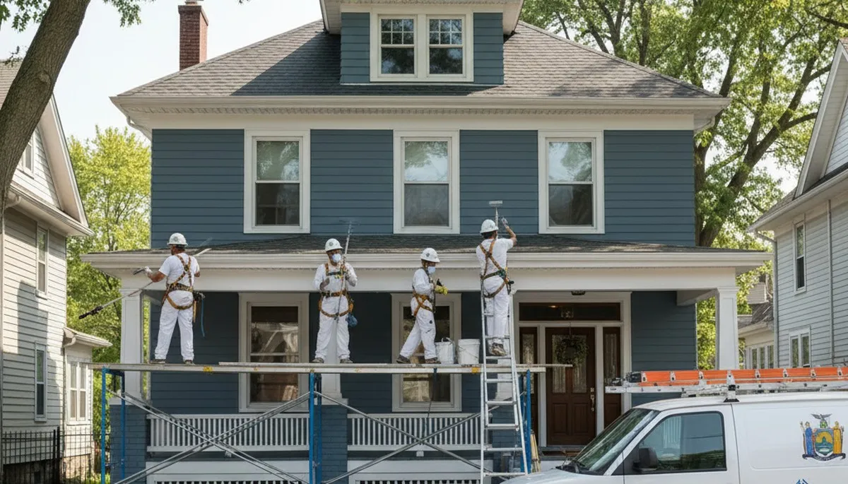 Painting contractors in Buffalo, NY providing professional residential and commercial painting services