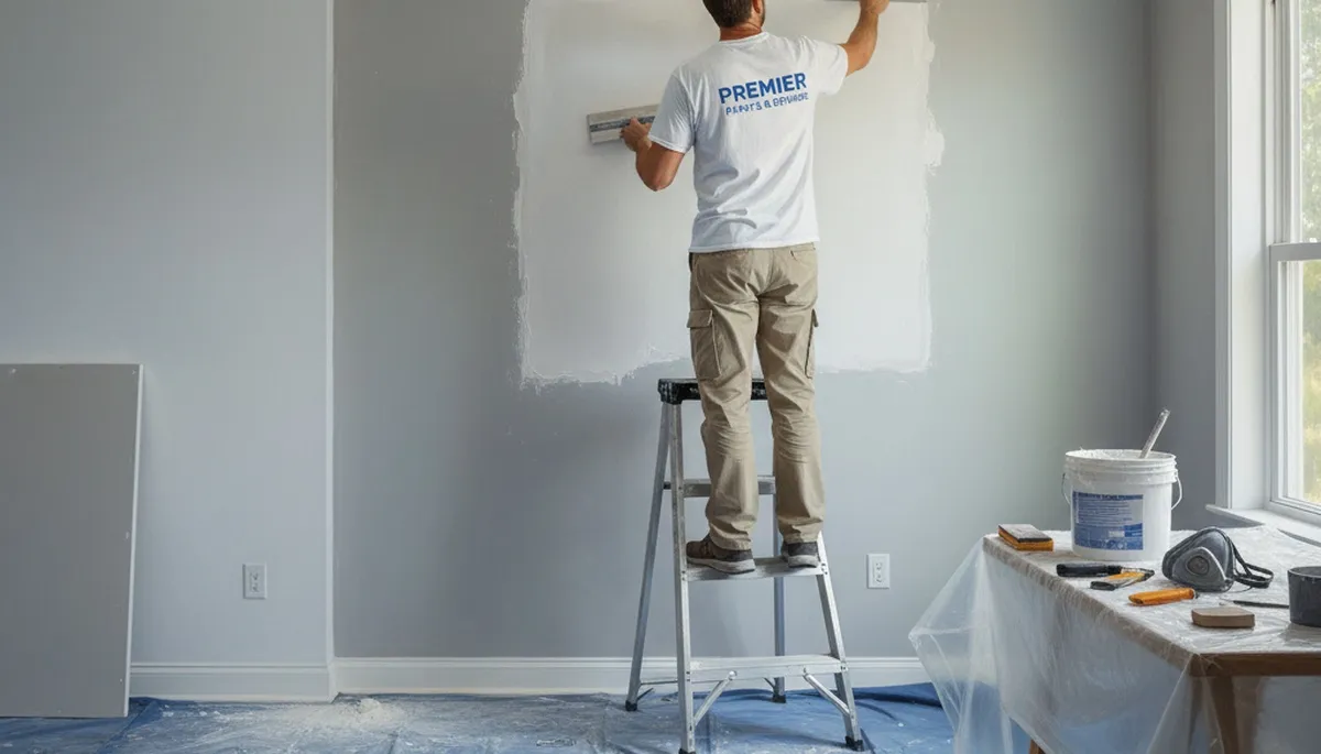 Buffalo, NY drywall repair by Buffalo Paint Pros for cracks, holes, and water-damaged walls