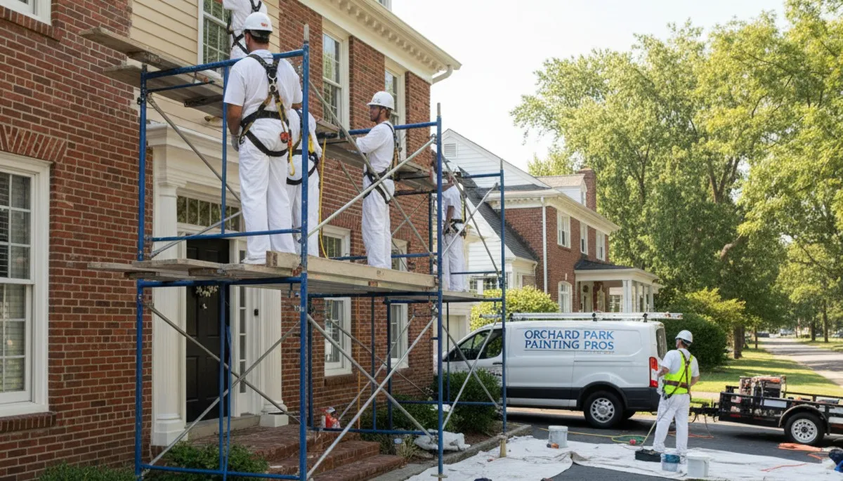 Painting contractors in Buffalo, NY providing professional interior and exterior painting services