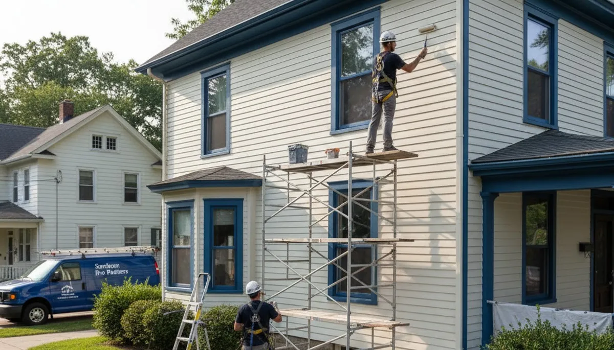 Painting contractors in Buffalo, NY providing professional interior and exterior painting services
