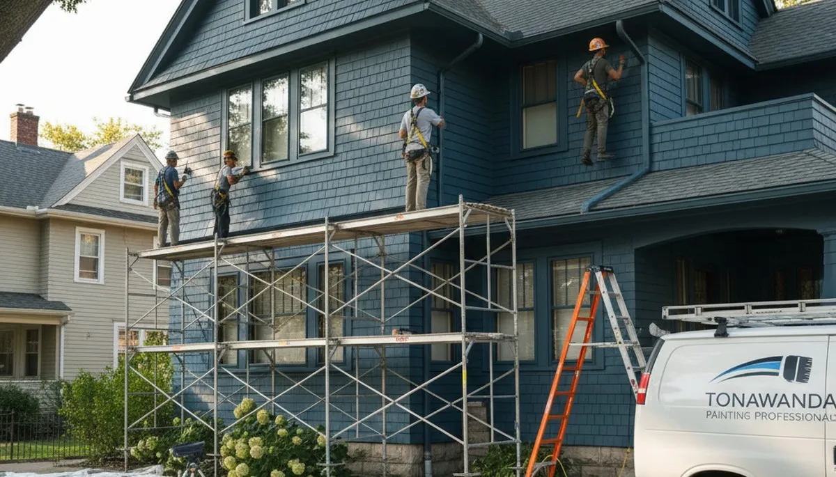Painting contractors in Buffalo, NY providing professional interior and exterior painting services